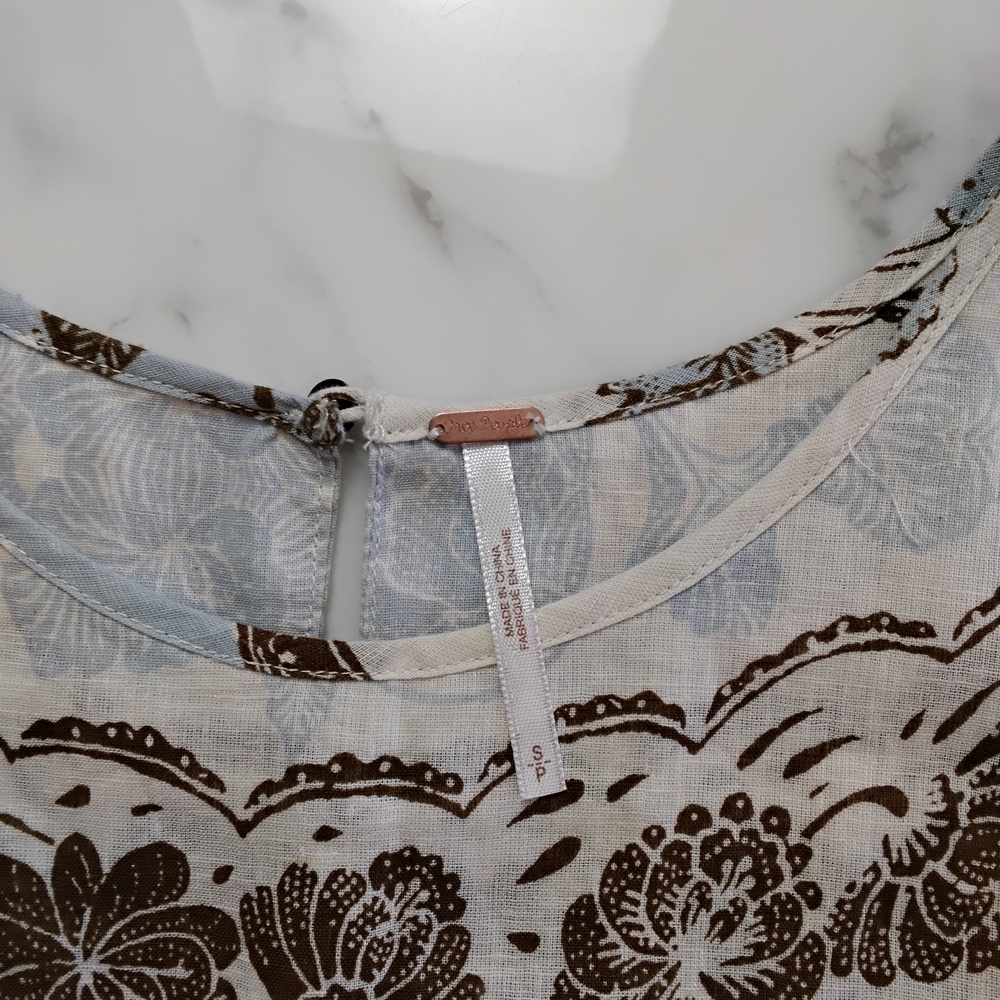 Free People Russian Circles Mini Dress. Size Small - Picture 6 of 11
